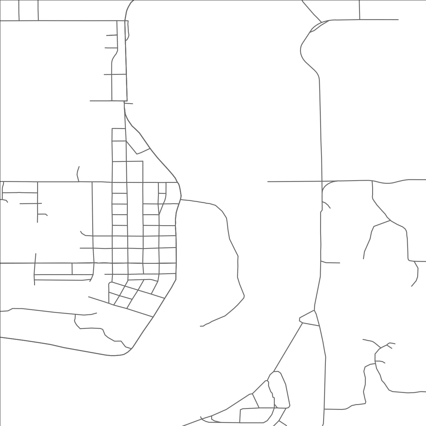 ROAD MAP OF PORT EDWARDS, WISCONSIN BY MAPBAKES