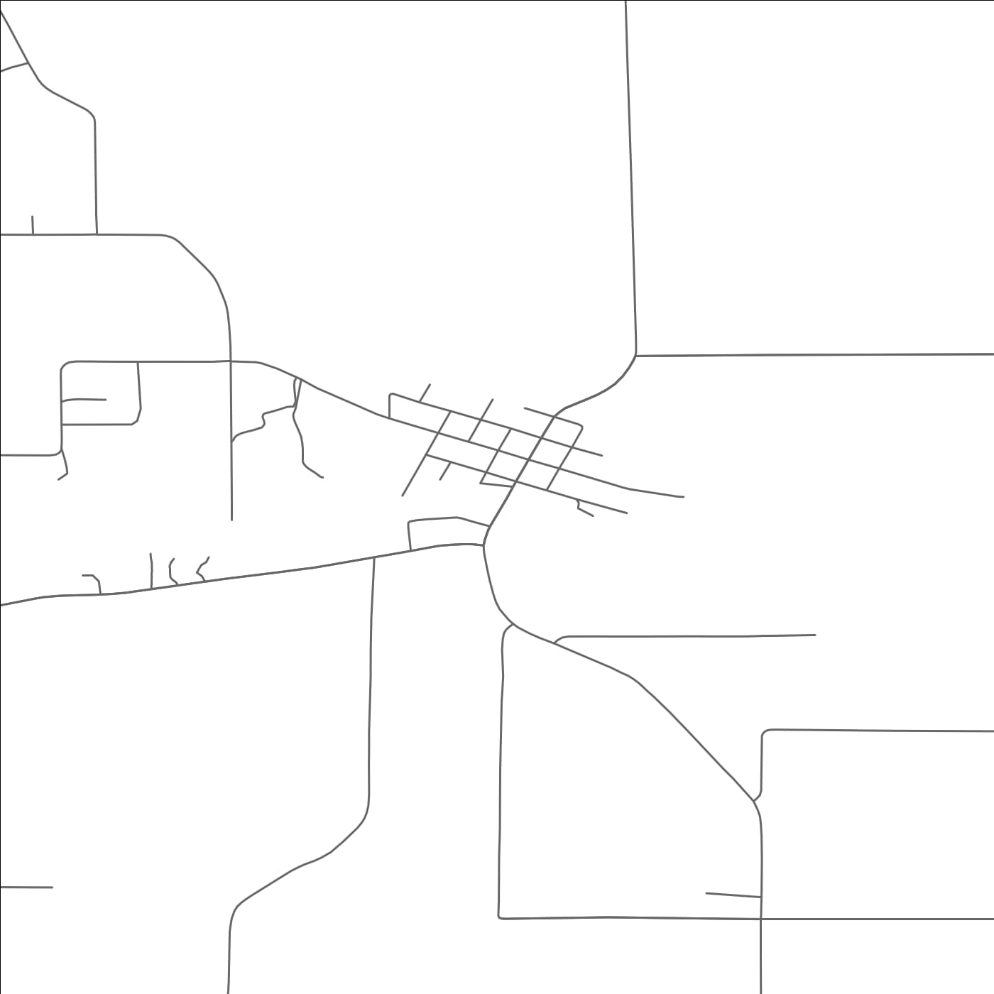 ROAD MAP OF POY SIPPI, WISCONSIN BY MAPBAKES