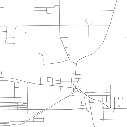 ROAD MAP OF REDGRANITE, WISCONSIN BY MAPBAKES