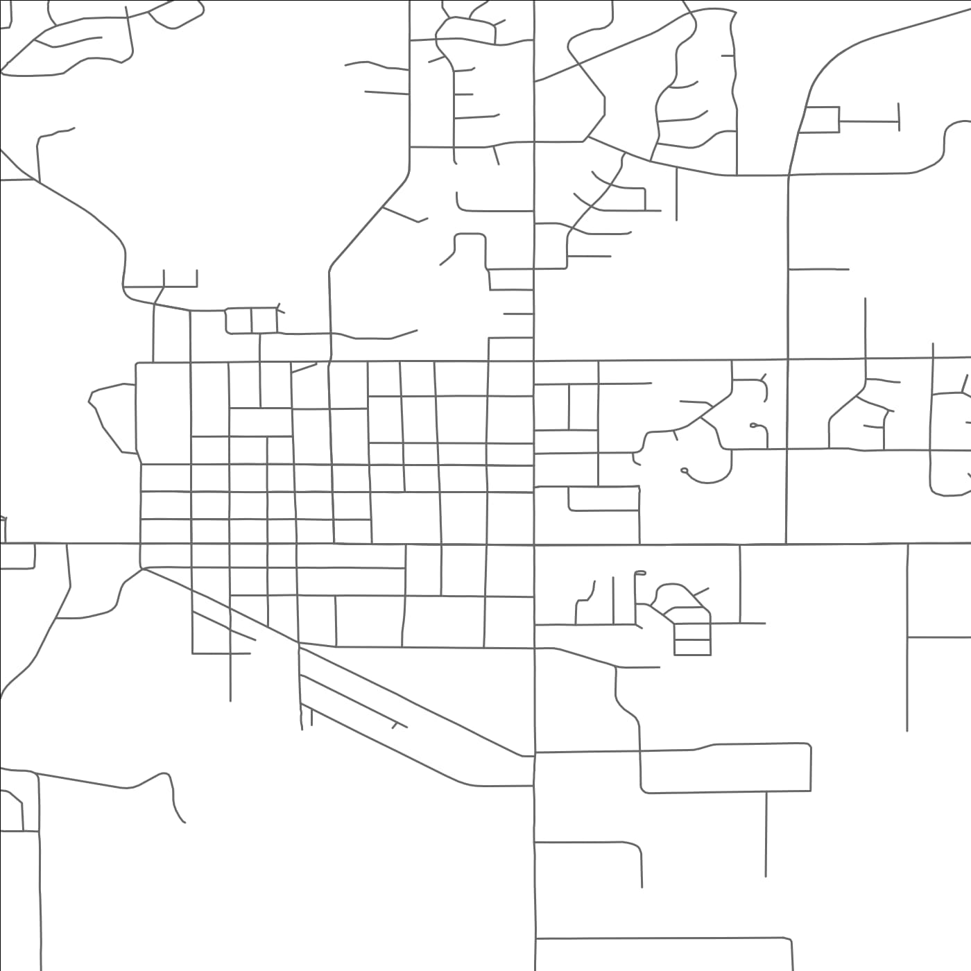 ROAD MAP OF REEDSBURG, WISCONSIN BY MAPBAKES