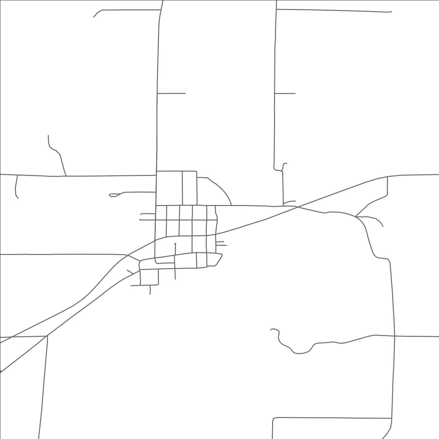 ROAD MAP OF RIB LAKE, WISCONSIN BY MAPBAKES