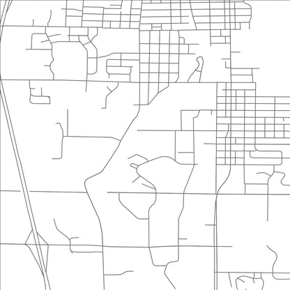 ROAD MAP OF RICE LAKE, WISCONSIN BY MAPBAKES