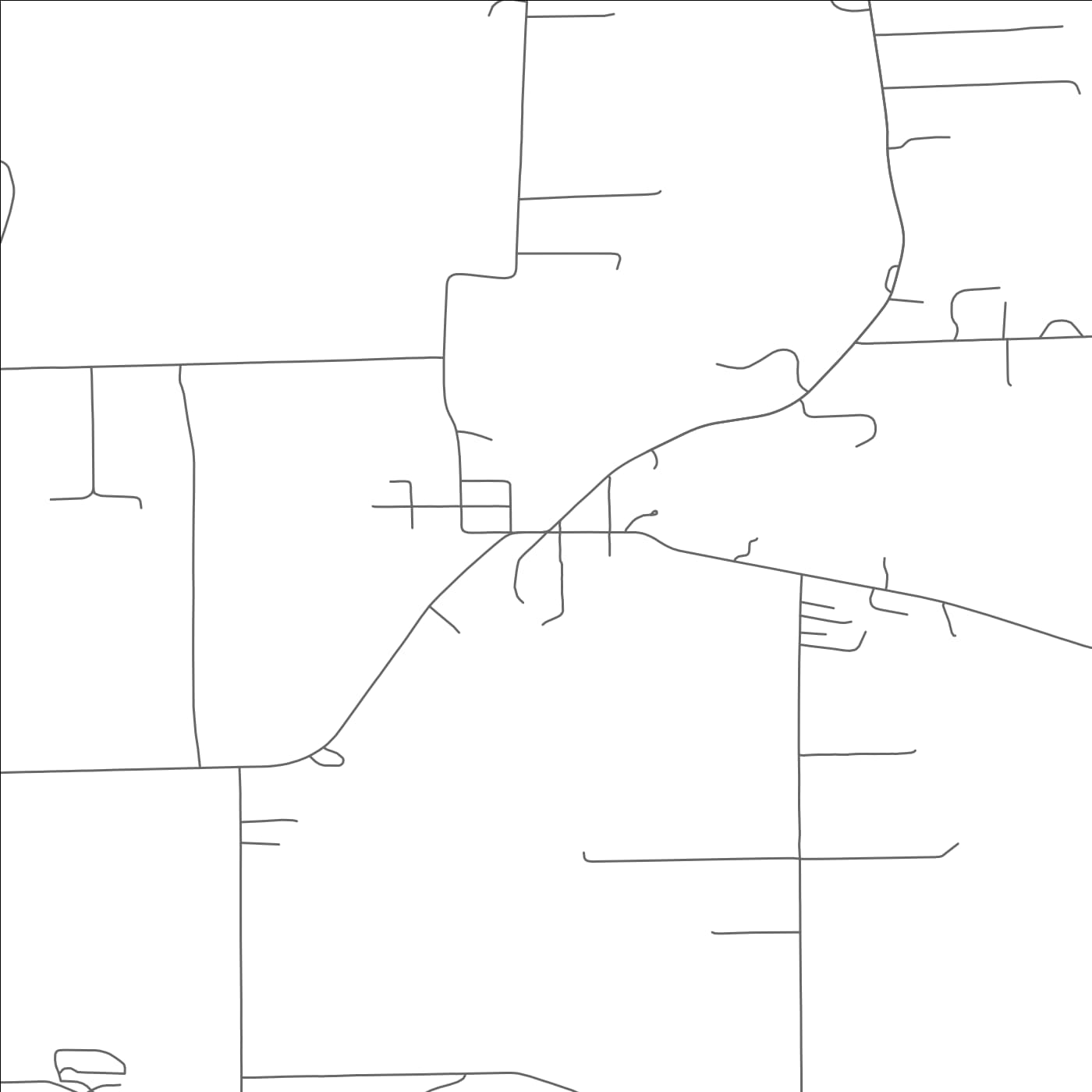 ROAD MAP OF ROCKDALE, WISCONSIN BY MAPBAKES