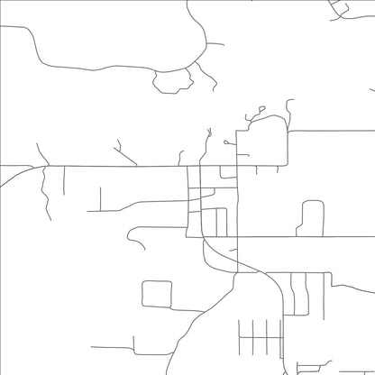 ROAD MAP OF SAYNER, WISCONSIN BY MAPBAKES