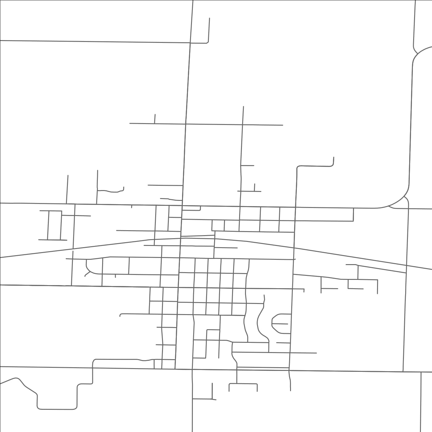 ROAD MAP OF SEYMOUR, WISCONSIN BY MAPBAKES