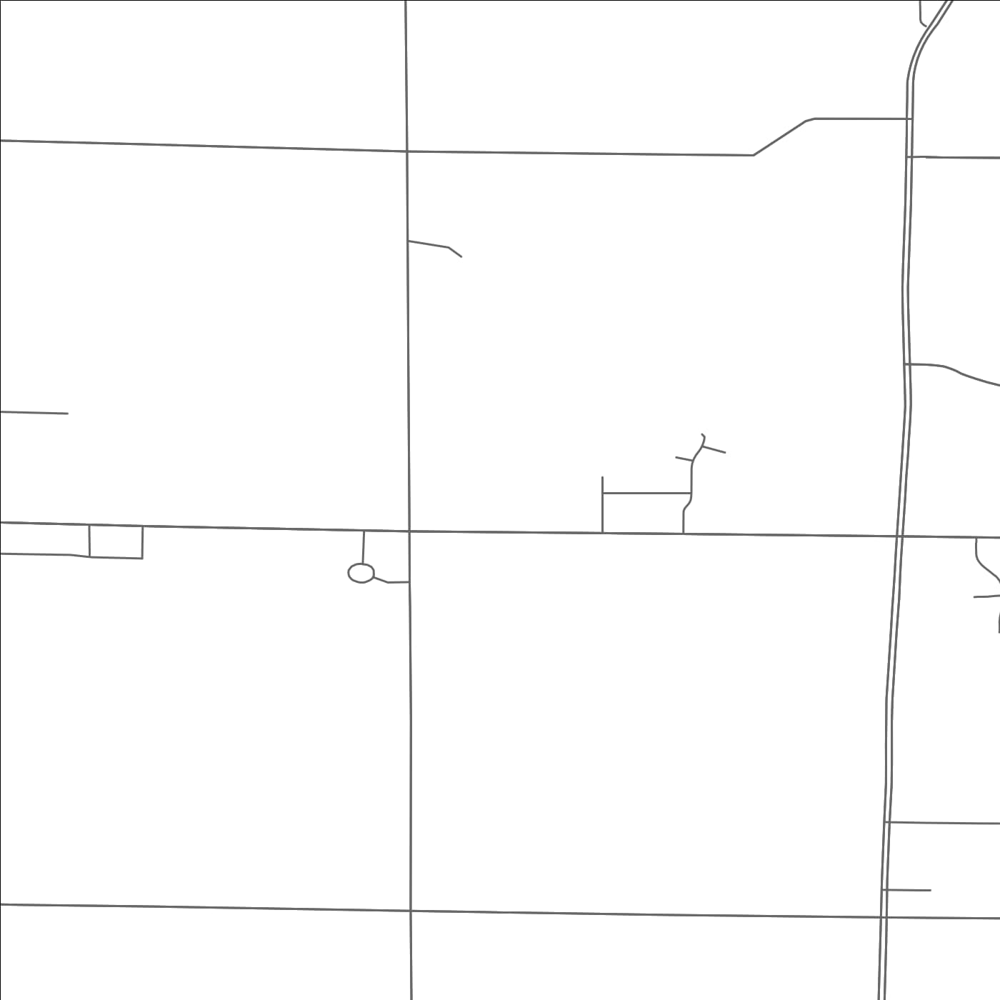 ROAD MAP OF SOMERS, WISCONSIN BY MAPBAKES