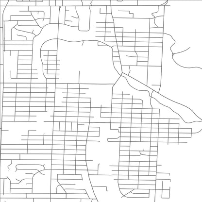 ROAD MAP OF SOUTH MILWAUKEE, WISCONSIN BY MAPBAKES