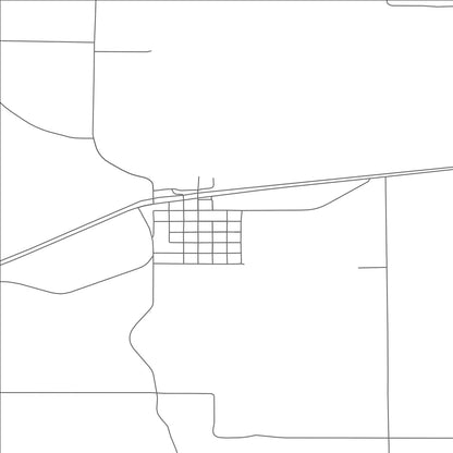 ROAD MAP OF SOUTH WAYNE, WISCONSIN BY MAPBAKES