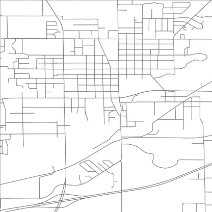 ROAD MAP OF SPARTA, WISCONSIN BY MAPBAKES