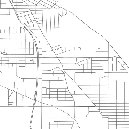 ROAD MAP OF ST. FRANCIS, WISCONSIN BY MAPBAKES