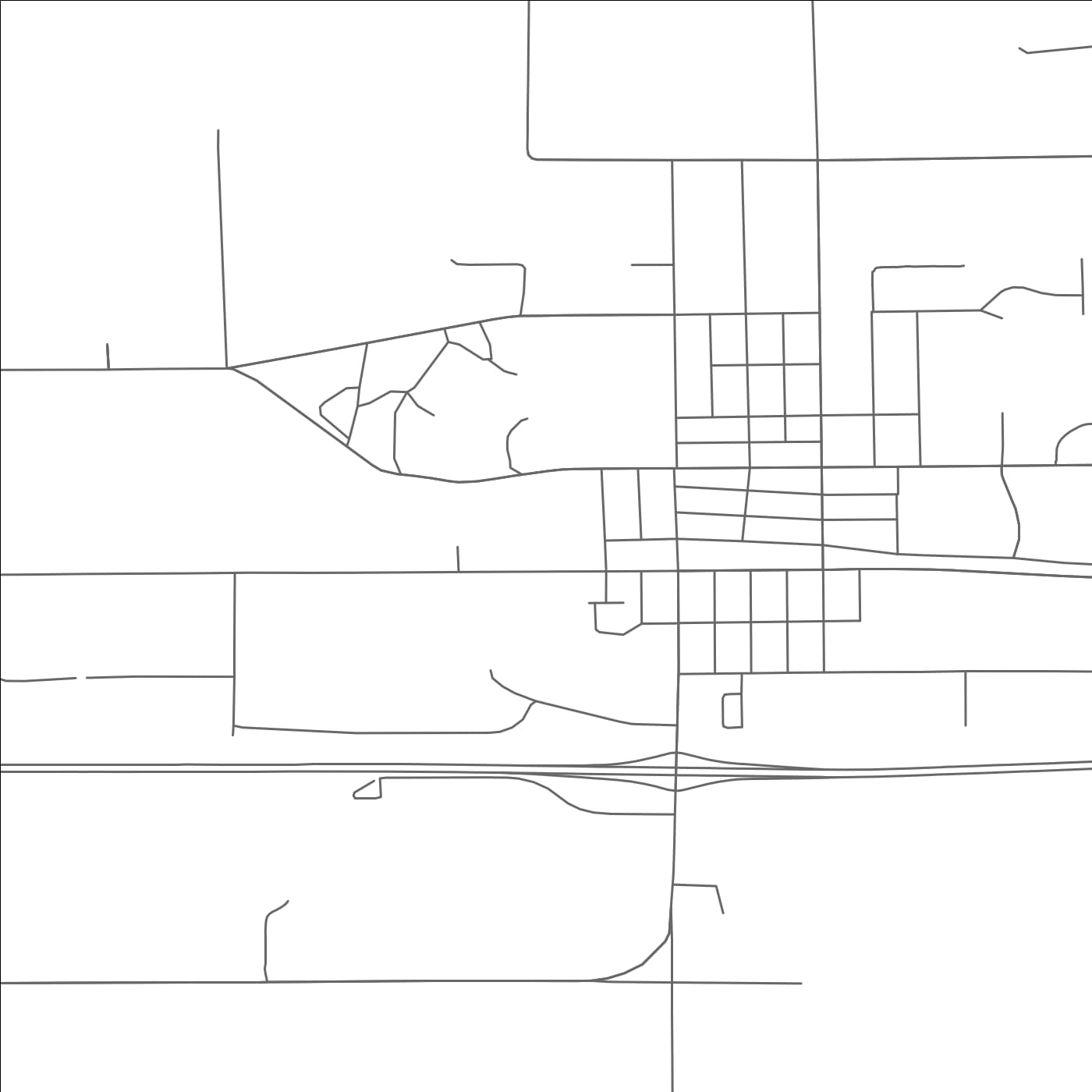 ROAD MAP OF STANLEY, WISCONSIN BY MAPBAKES