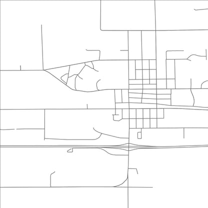 ROAD MAP OF STANLEY, WISCONSIN BY MAPBAKES