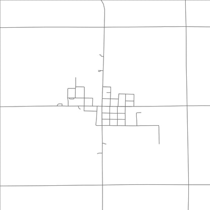 ROAD MAP OF STETSONVILLE, WISCONSIN BY MAPBAKES