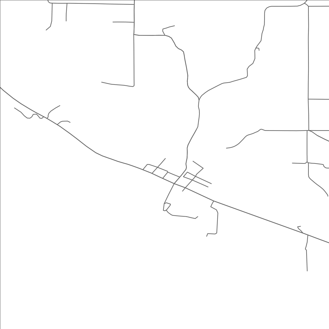 ROAD MAP OF STOCKHOLM, WISCONSIN BY MAPBAKES