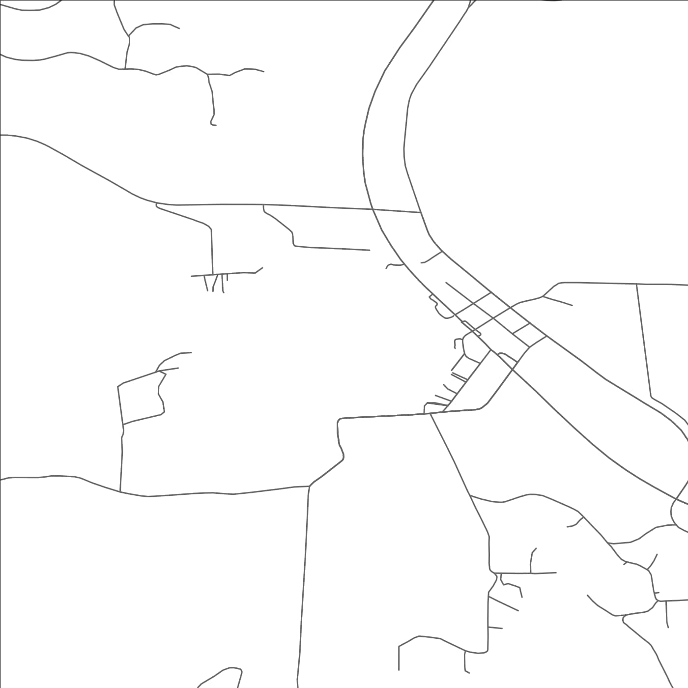 ROAD MAP OF SUMMIT LAKE, WISCONSIN BY MAPBAKES