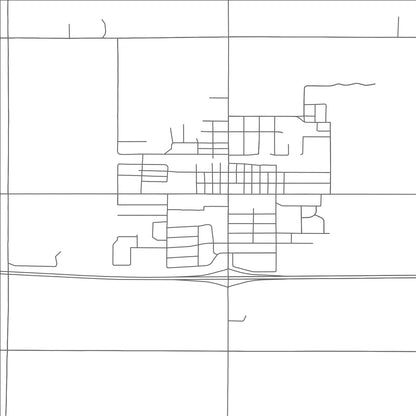 ROAD MAP OF THORP, WISCONSIN BY MAPBAKES