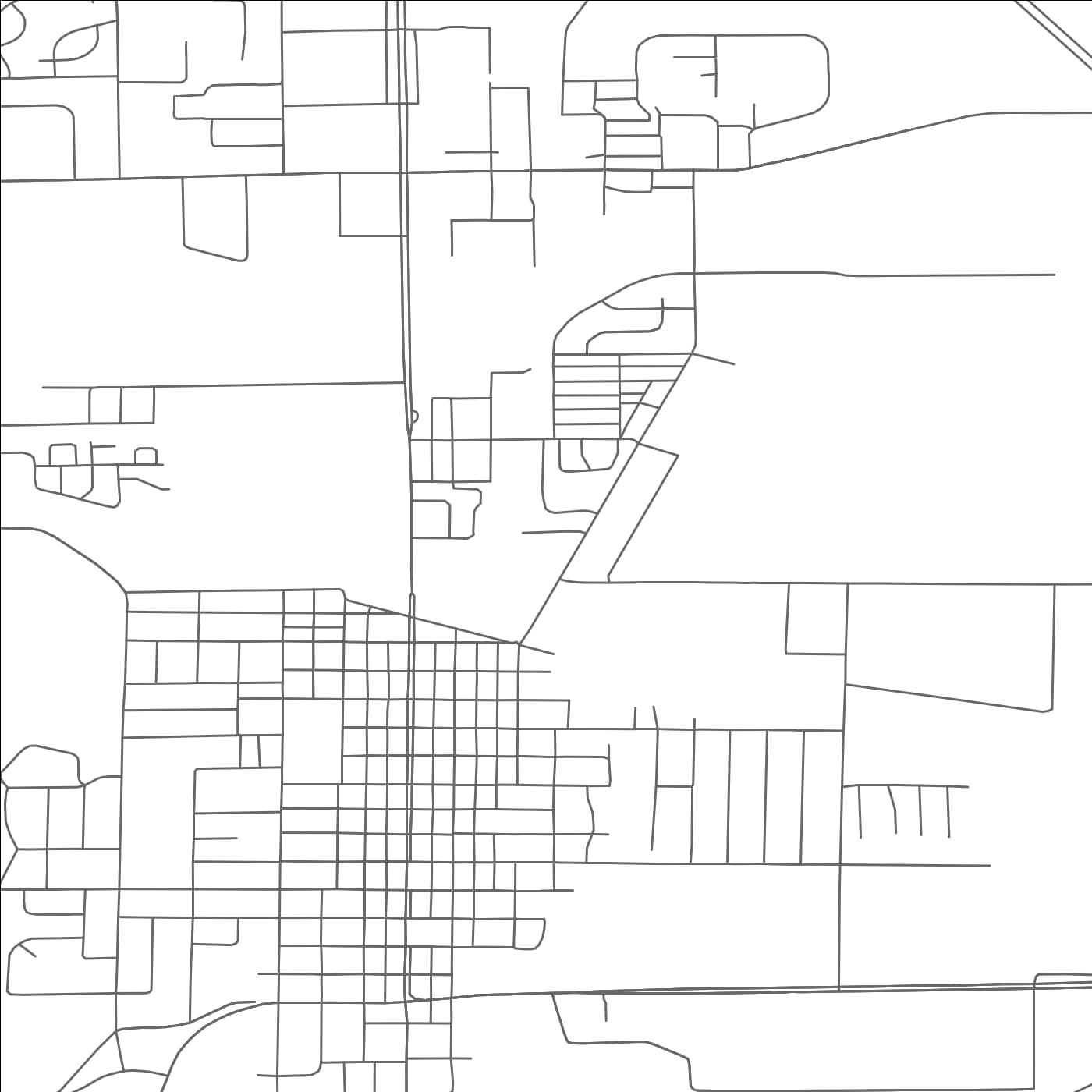 ROAD MAP OF TOMAH, WISCONSIN BY MAPBAKES