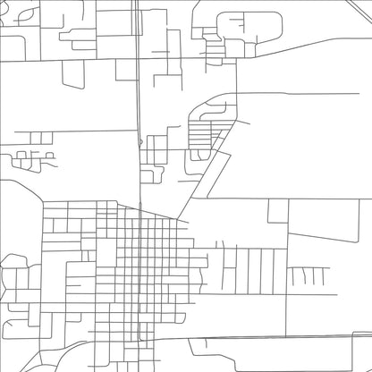 ROAD MAP OF TOMAH, WISCONSIN BY MAPBAKES