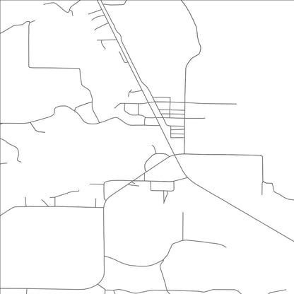 ROAD MAP OF TOWNSEND, WISCONSIN BY MAPBAKES