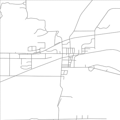 ROAD MAP OF TURTLE LAKE, WISCONSIN BY MAPBAKES