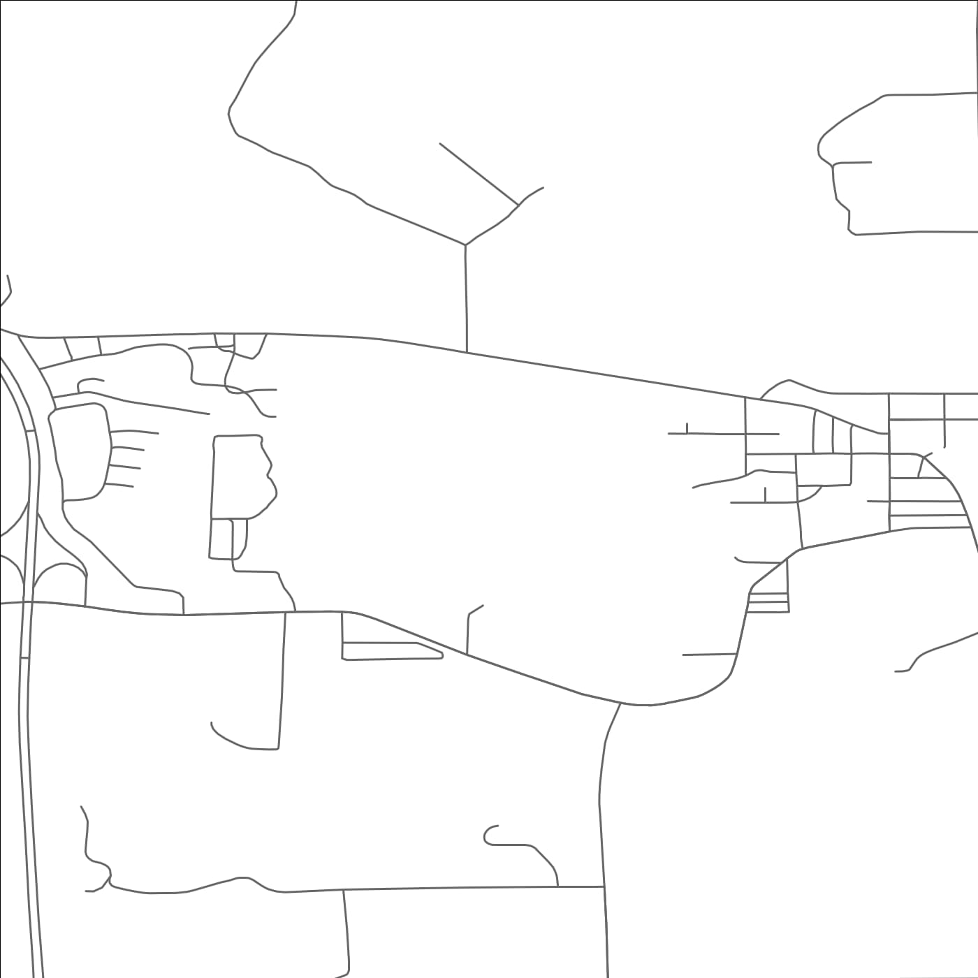 ROAD MAP OF WARRENS, WISCONSIN BY MAPBAKES