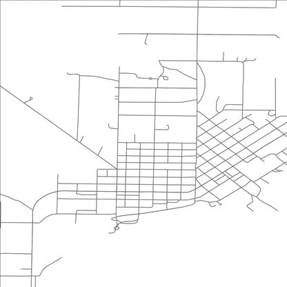 ROAD MAP OF WASHBURN, WISCONSIN BY MAPBAKES