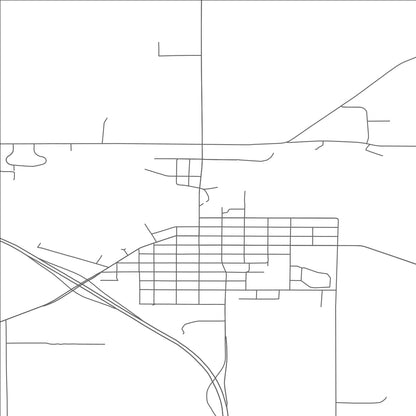 ROAD MAP OF WEYAUWEGA, WISCONSIN BY MAPBAKES