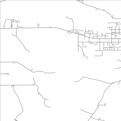 ROAD MAP OF WHITEHALL, WISCONSIN BY MAPBAKES