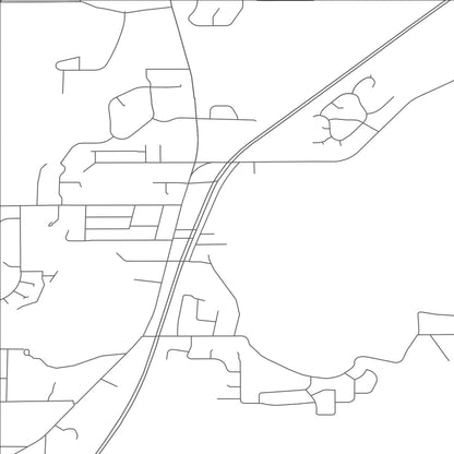 ROAD MAP OF WIND LAKE, WISCONSIN BY MAPBAKES