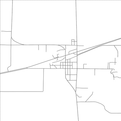 ROAD MAP OF WINTER, WISCONSIN BY MAPBAKES