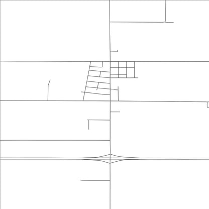 ROAD MAP OF WITHEE, WISCONSIN BY MAPBAKES