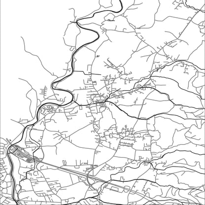 ROAD MAP OF HORBRANZ, AUSTRIA BY MAPBAKES