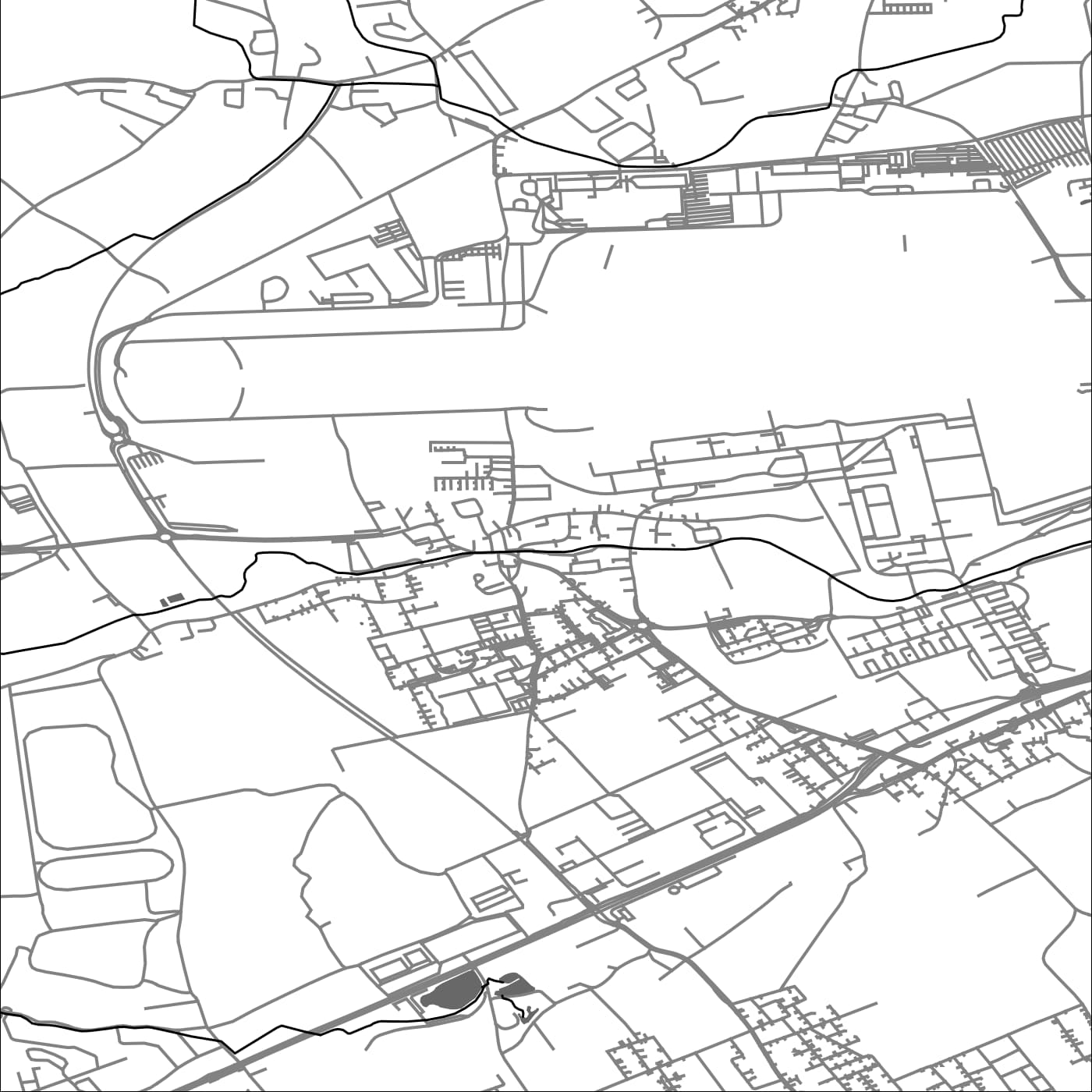 ROAD MAP OF HORSCHING, AUSTRIA BY MAPBAKES