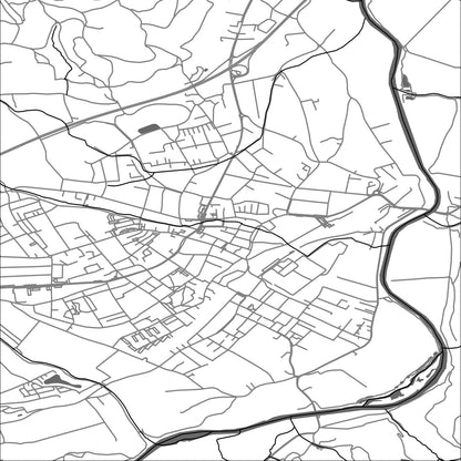 ROAD MAP OF KNITTELFELD, AUSTRIA BY MAPBAKES