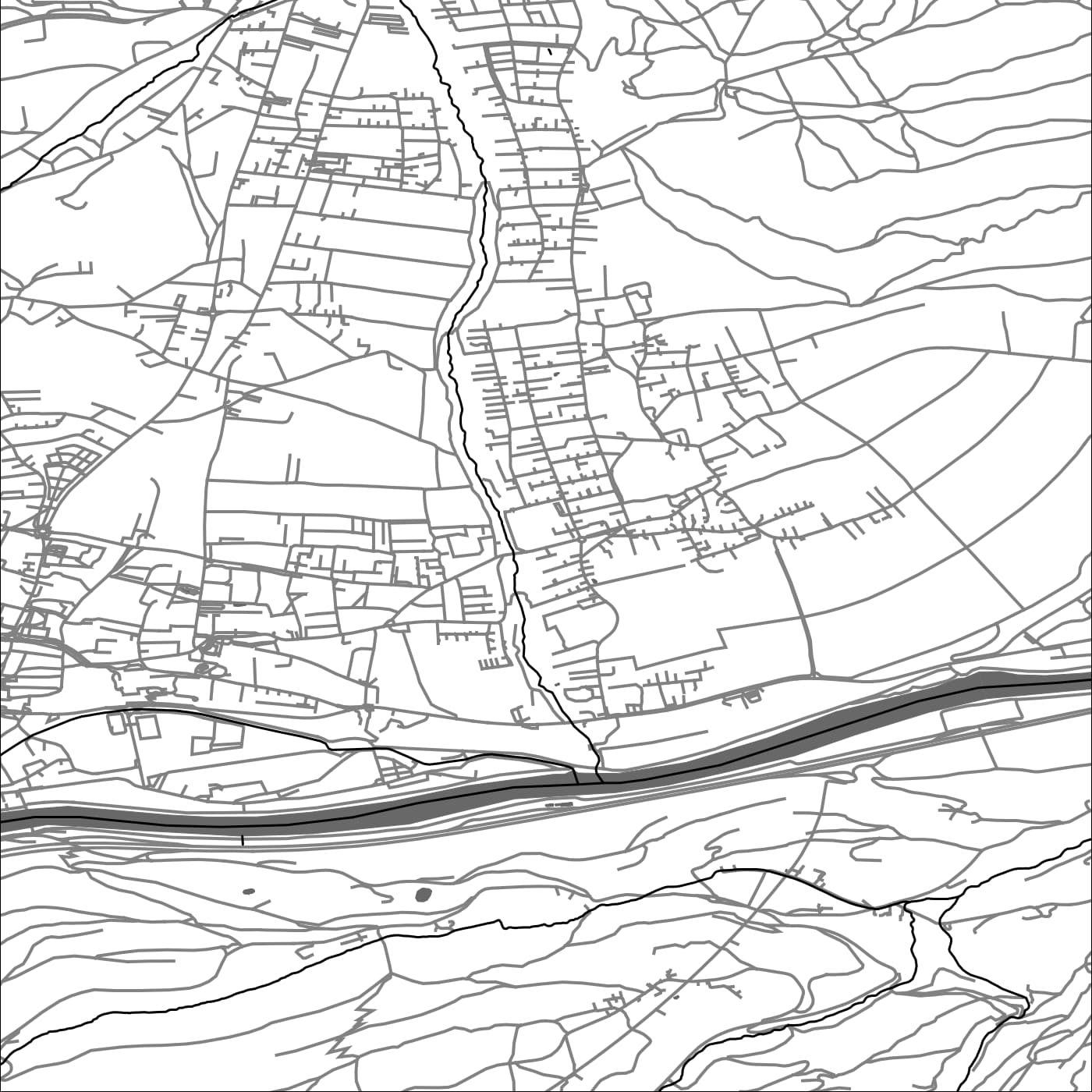 ROAD MAP OF MILS BEI, AUSTRIA BY MAPBAKES