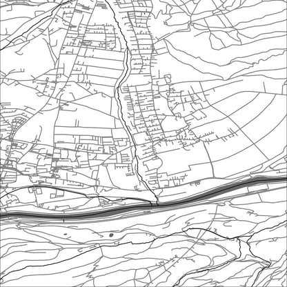 ROAD MAP OF MILS BEI, AUSTRIA BY MAPBAKES