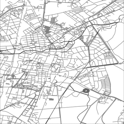 ROAD MAP OF WIENER NEUSTADT, AUSTRIA BY MAPBAKES