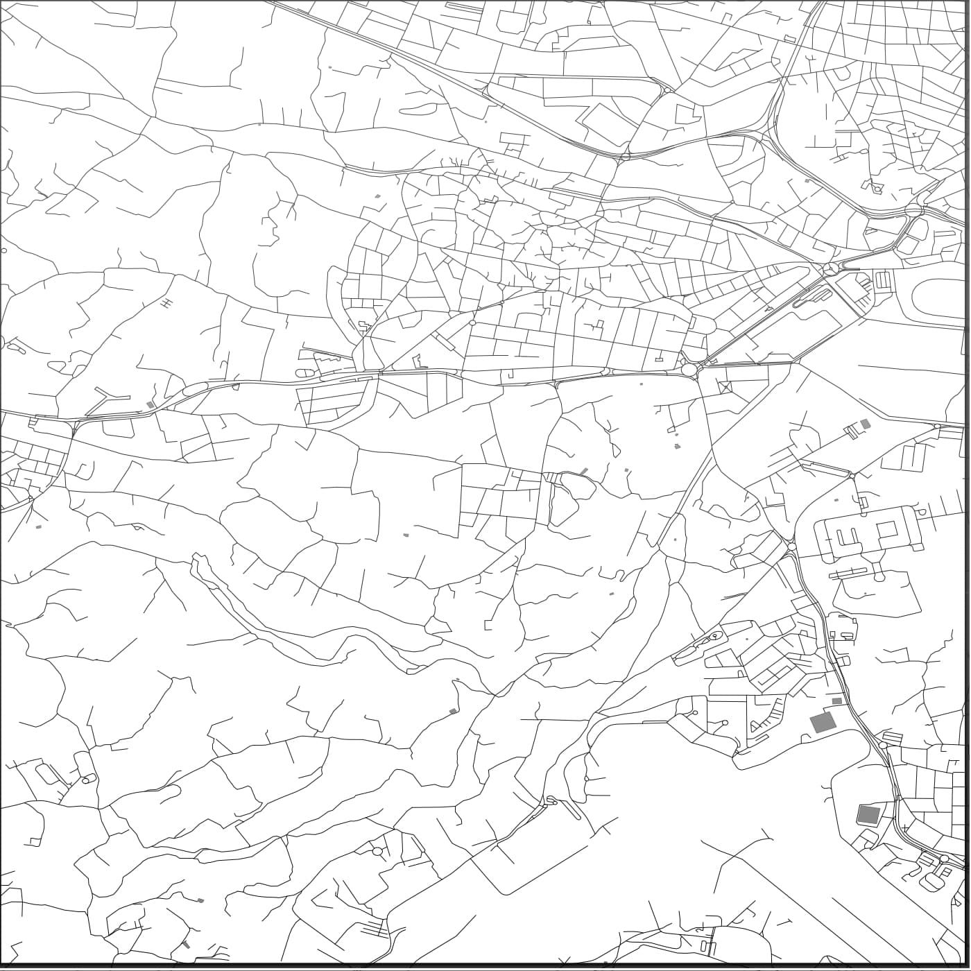 ROAD MAP OF TAL HANDAQ, MALTA BY MAPBAKES