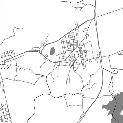 ROAD MAP OF ACARAPE, BRAZIL BY MAPBAKES