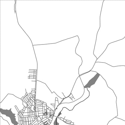ROAD MAP OF AFRANIO, BRAZIL BY MAPBAKES