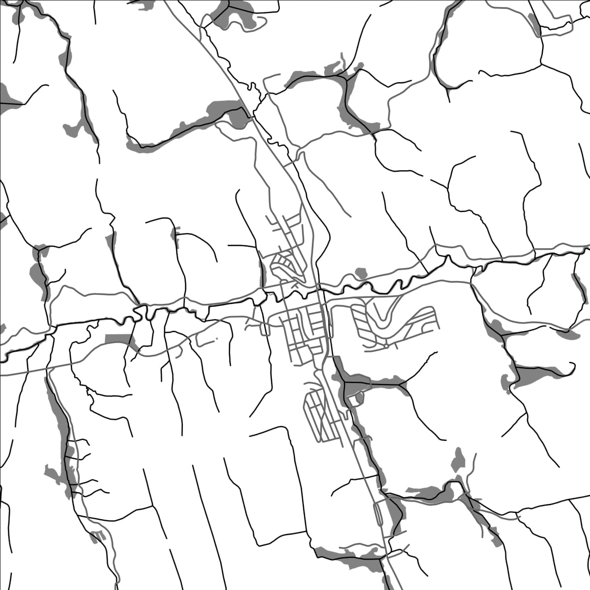 ROAD MAP OF AGUIA BRANCA, BRAZIL BY MAPBAKES