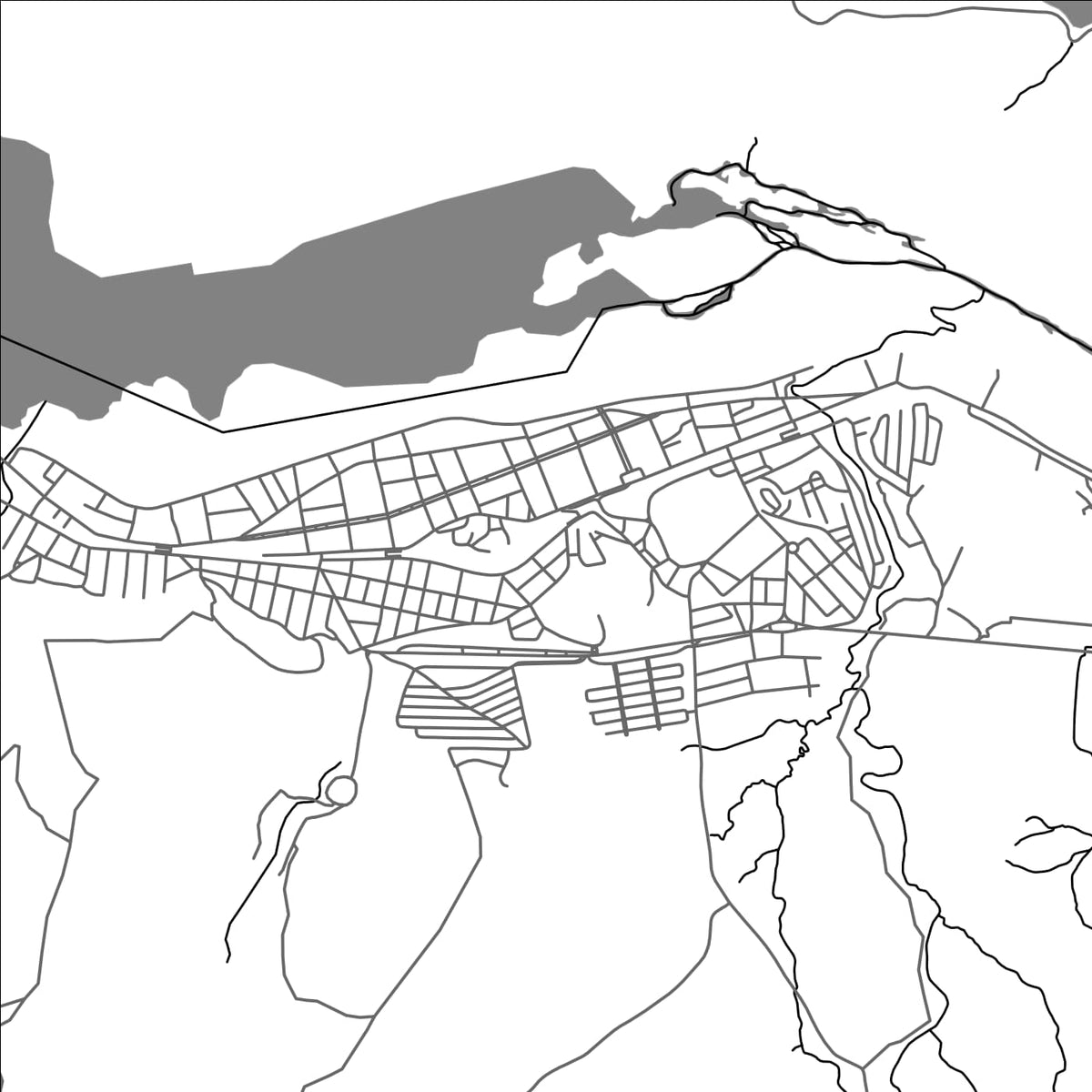 ROAD MAP OF AIMORES, BRAZIL BY MAPBAKES