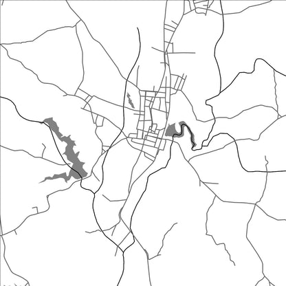 ROAD MAP OF AIUABA, BRAZIL BY MAPBAKES