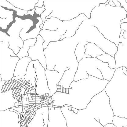 ROAD MAP OF ALAGOA NOVA, BRAZIL BY MAPBAKES