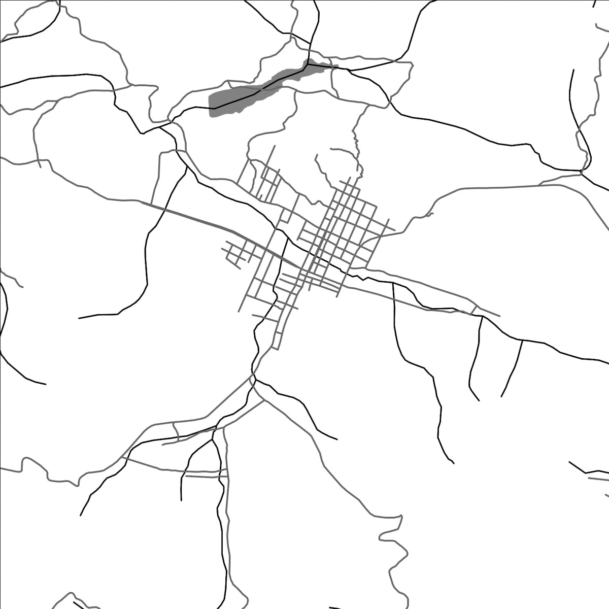 ROAD MAP OF ALCANTARAS, BRAZIL BY MAPBAKES