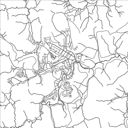 ROAD MAP OF ALEGRE, BRAZIL BY MAPBAKES