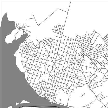 ROAD MAP OF ALENQUER, BRAZIL BY MAPBAKES