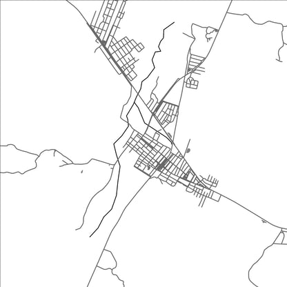 ROAD MAP OF ALEXANDRIA, BRAZIL BY MAPBAKES