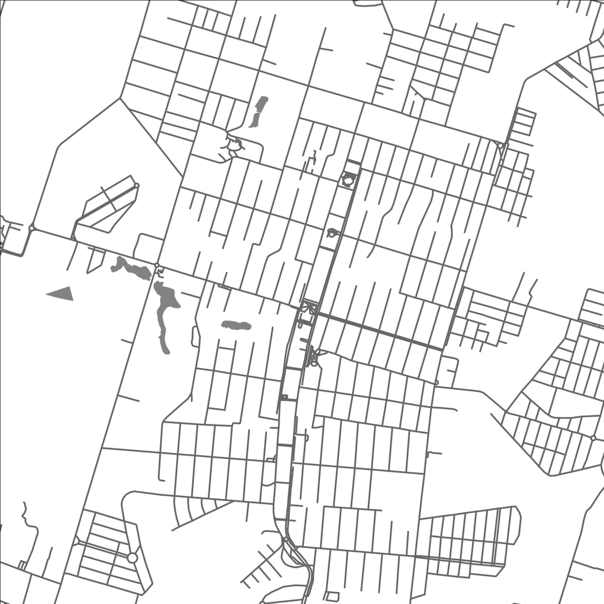 ROAD MAP OF ALTA FLORESTA, BRAZIL BY MAPBAKES