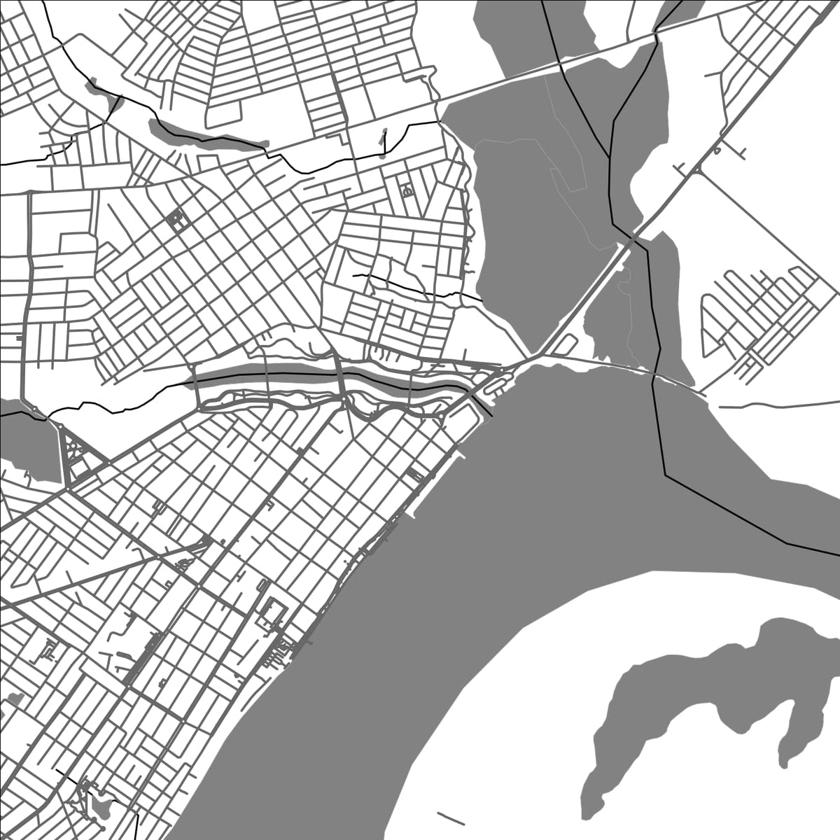 ROAD MAP OF ALTAMIRA, BRAZIL BY MAPBAKES